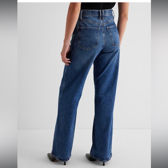 Express high rise dark wash jeans NWT - Picture 6 of 6